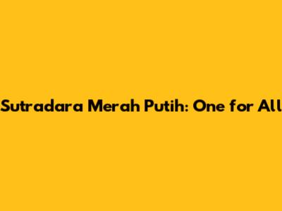 Sutradara Merah Putih: One for All